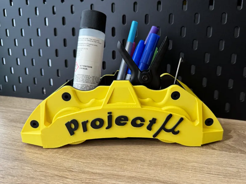 Caliper desk organizer