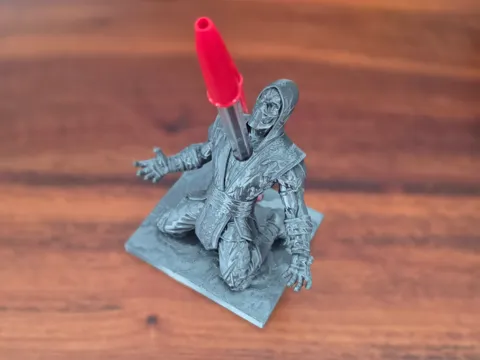 Soporte: *Fixed* Noob Saibot (Mortal Kombat) Pen Holder — referencia de MakerWorld