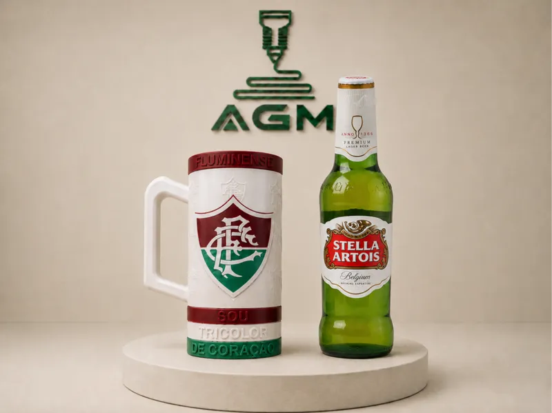 Porta Long Neck com Alça - Fluminense