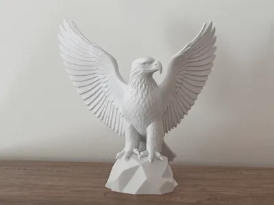 Eagle with Spread Wings
