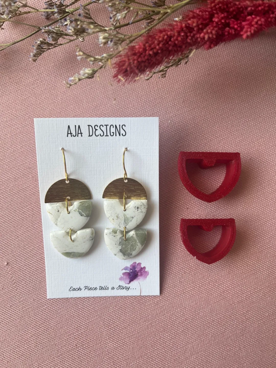 Polymer Clay Earring Mold 19 view 2