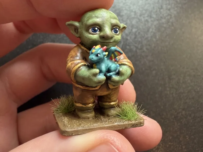 Kawaii Goblin–The Gentle Glimmer (Cute DnD Series)