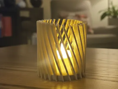 Spiral Tea Light Holder