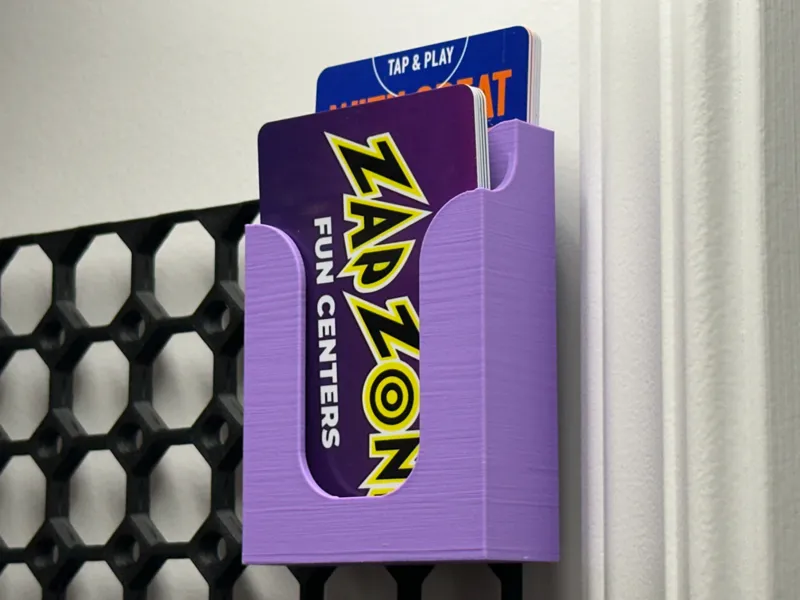 Multiboard Credit Card Holder Fits Up to 20 Cards