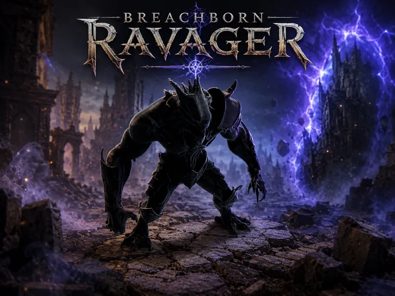 Breachborn Ravager Fantasy Miniature