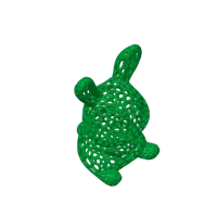 Lapin de Pâques style Voronoï — photo 2