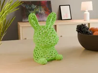Lapin de Pâques style Voronoï — photo 3