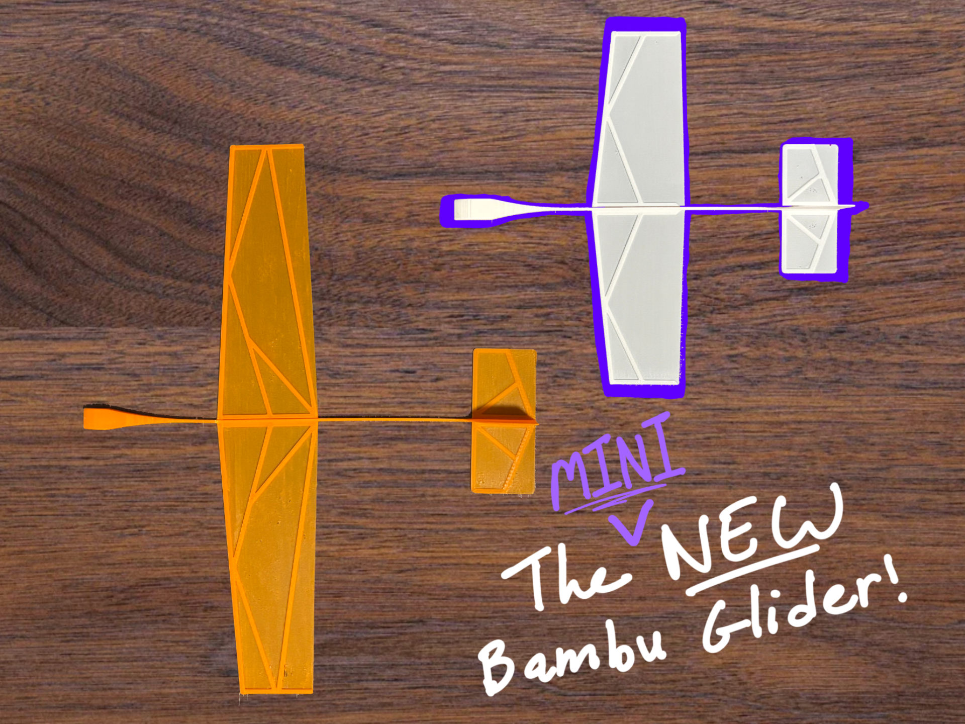 Glidr Zero MINI - 8g Glider | flys >30ft | 30 min