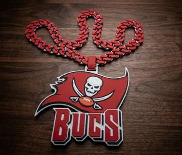 Accesorio para impresora 3D: Tampa Bay Buccaneers Hype Chain - Single AMS — vista de referencia 3