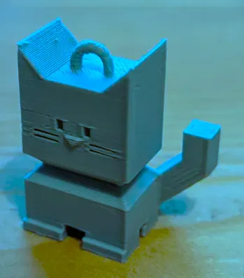 Calibration cat with ring