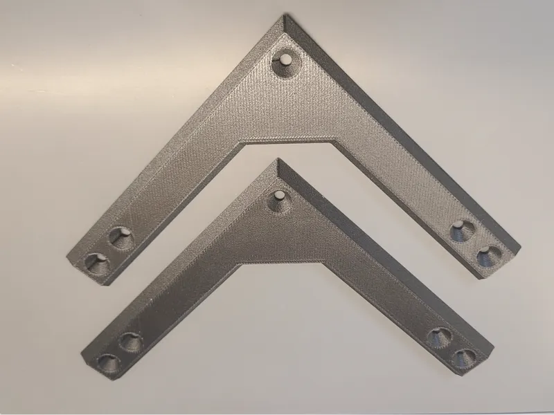 Ikea Lack Corner Bracket - Double Thickness Remix