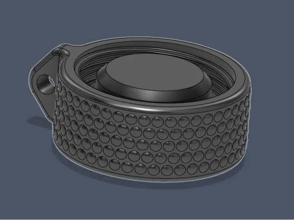 Bouchon texturé pour bouteille