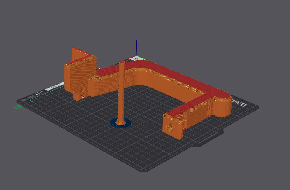 Rear Filament Holder for FlashForge 5M - Free 3D Print Model - MakerWorld