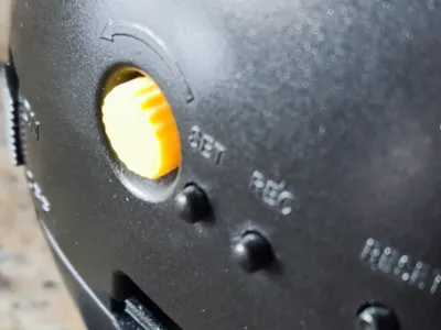 Rotary knob for Rossmann ideenwelt alarm clock