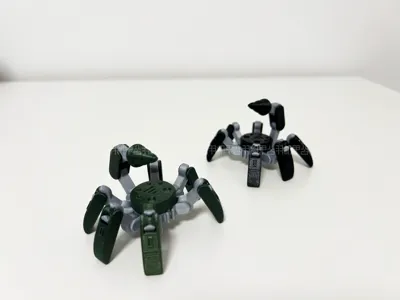 Shan Hai Jing Mecha Series Two Hundred and Five - "Mountain Spider" Type 2 Lunar Mining Robot
