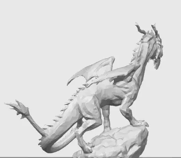 dragon statuette