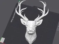 Tête de cerf murale — photo 1