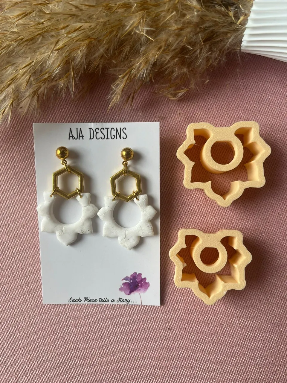 Polymer Clay Earring Mold 28 view 2