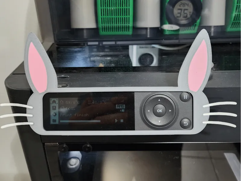 Bunny P1P/P1S Screen's Frame