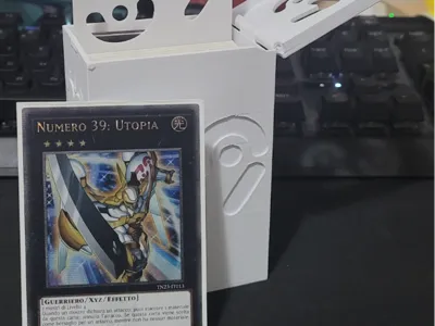 Utopia-Themed Yu-Gi-Oh Deck Box