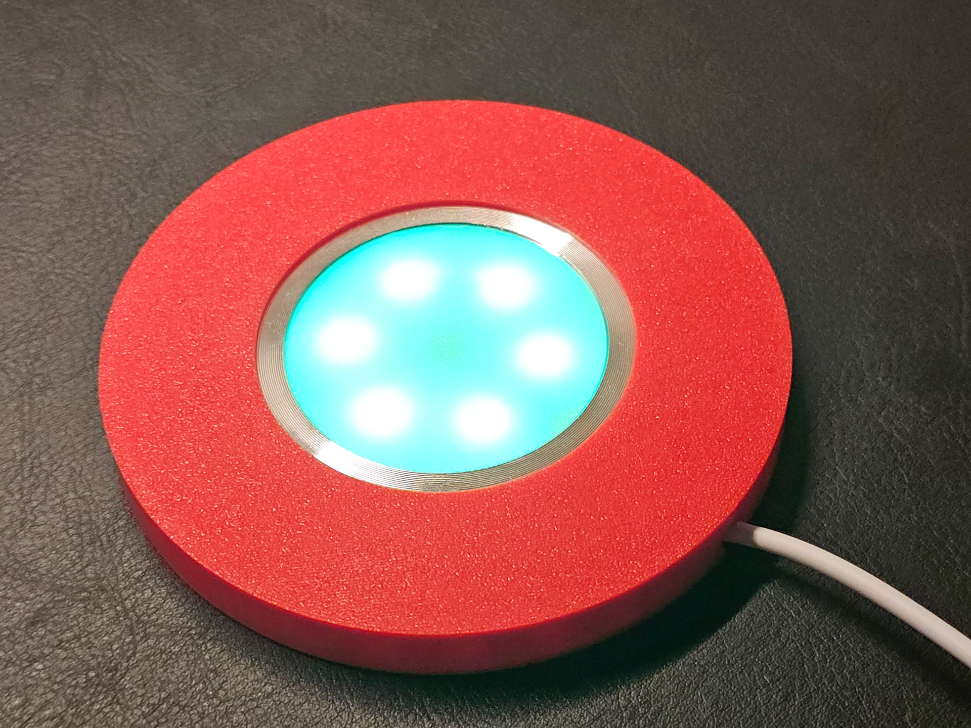 Illuminated base for the Kit-001 lamp