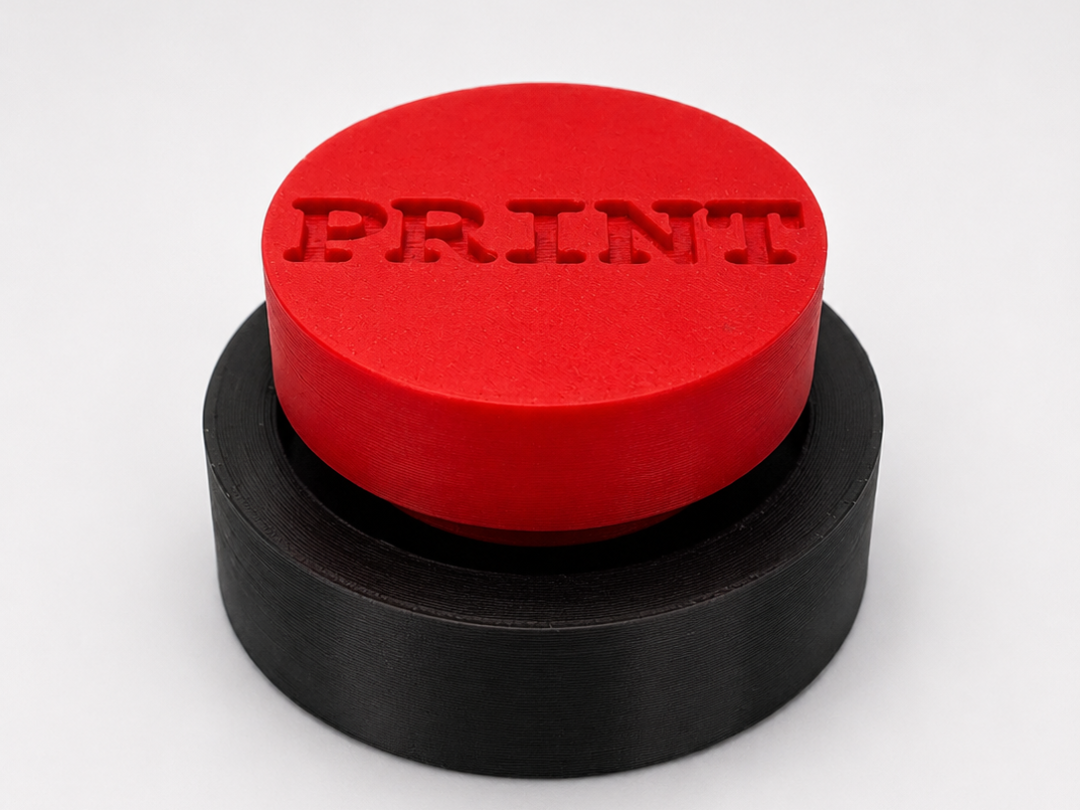 Print Button Fidget Clicker