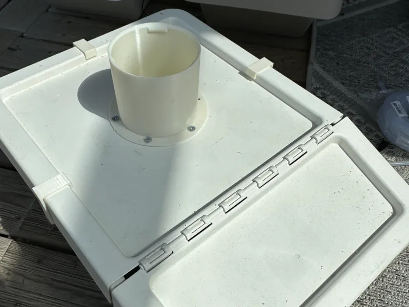 Verstellbarer Fuß für Hydroponik-Turm,Sortera 37L