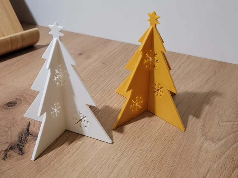 Christmas tree Deko fastprint 8cm