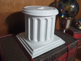 Marble-Like Display Stand