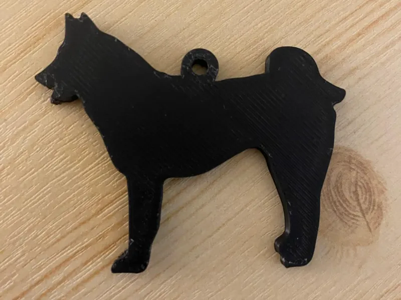 Husky keychain