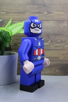 Tapa o cubierta: 500% Brick - Captain America — vista de referencia 4