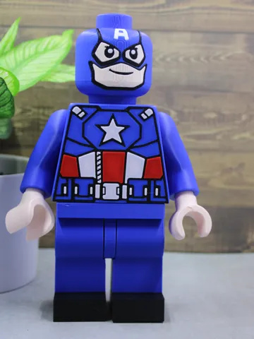 Tapa o cubierta: 500% Brick - Captain America — vista de referencia 2