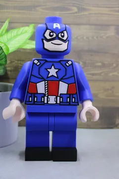 Tapa o cubierta: 500% Brick - Captain America — vista de referencia 3