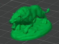 Figurine puma pour jeu de rôle 28mm — photo 2