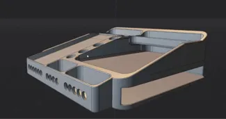 Complex table organizer