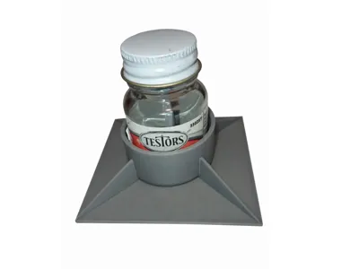 Testors Liquid Cement Holder No supports!