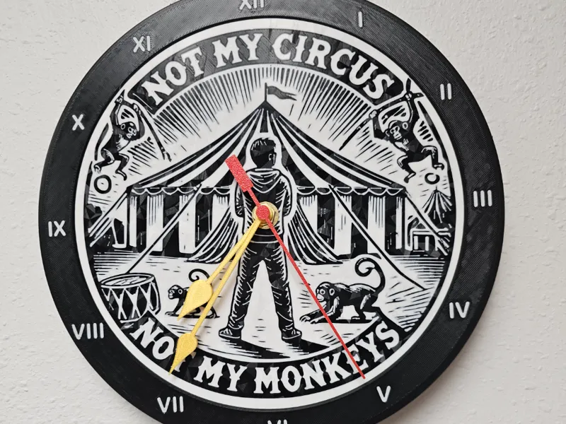 Circus Clock