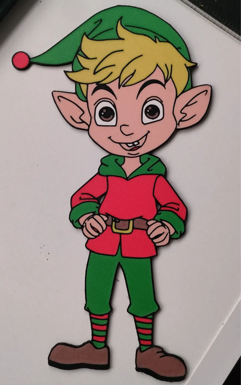 christmas elf decoration
