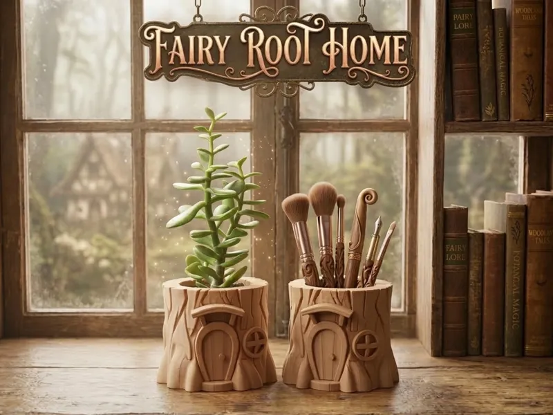 Fairy Root Home - Pot & Organizer