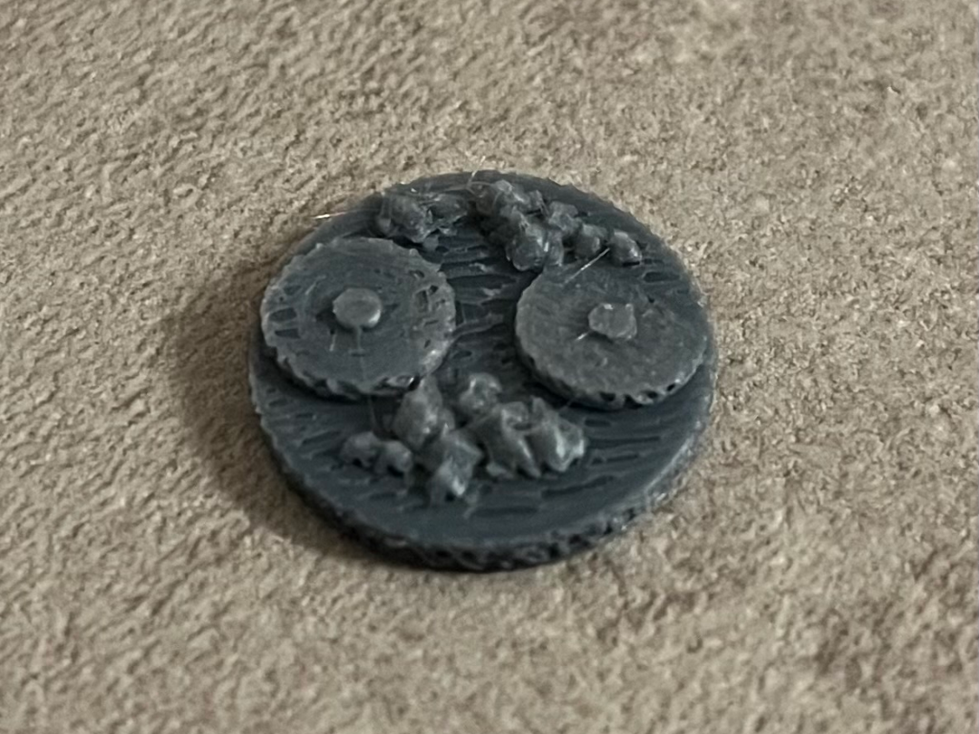 Kill team 2024 Land mine token - 20mm