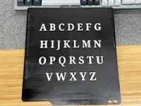 Set complet de lettres majuscules — photo 1