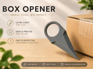 Compact Box Opener |  Carton & Package Cutter