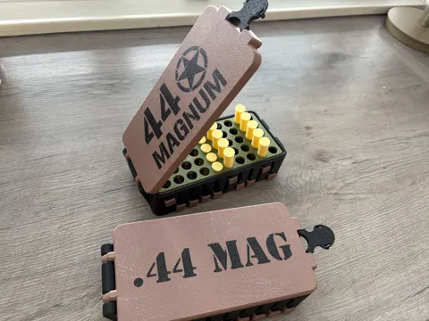 Caja o estuche: 44 MAGNUM LIFTING AMMO BOX — referencia de MakerWorld