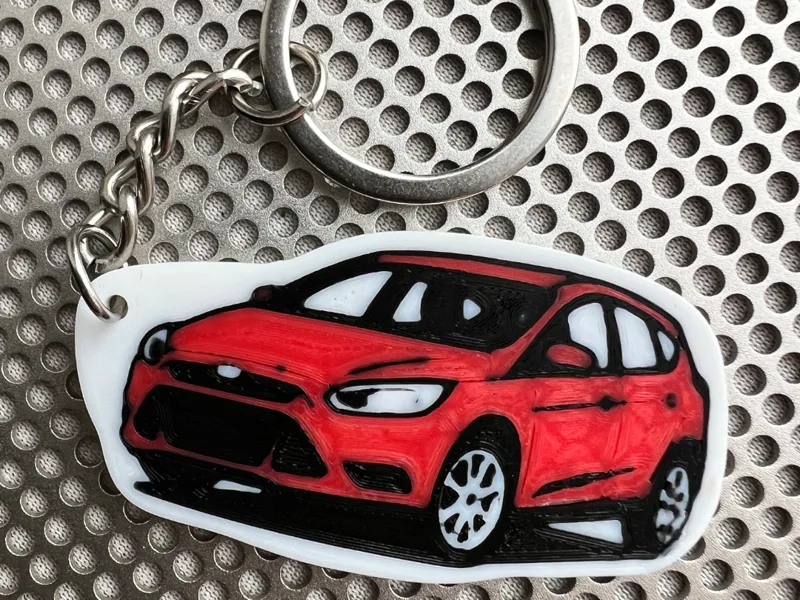 Ford Focus MK3 keychain