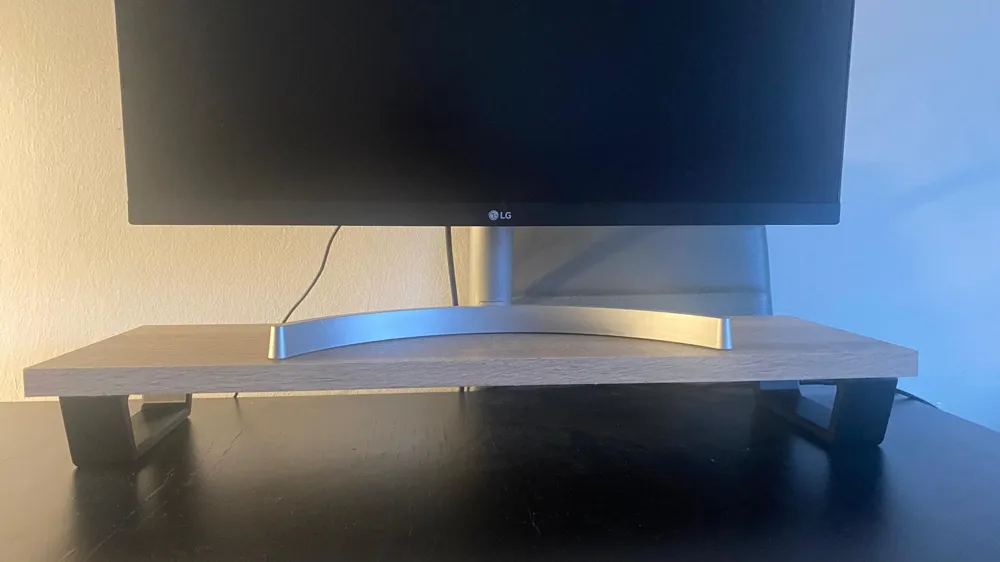 Stylish Monitor Risers Elegant Monitor Riser - Free 3D Print Model - MakerWorld