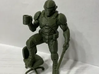 Cyber Warrior Desk Jockey