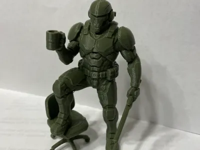 Cyber Warrior Desk Jockey