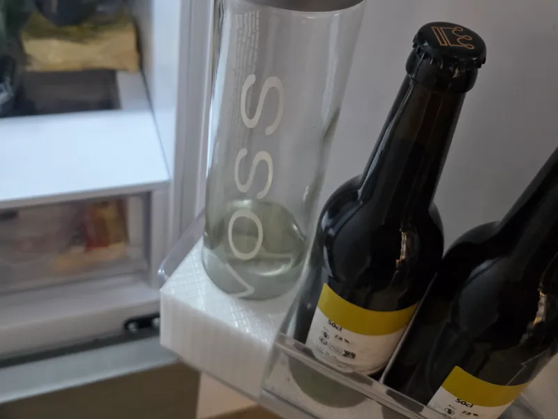 Support bouteille VOSS balconnet réfrigérateur