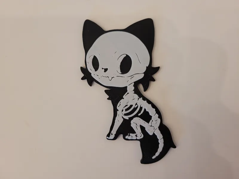 Pokemon Sprigatito Skeleton Halloween Skull