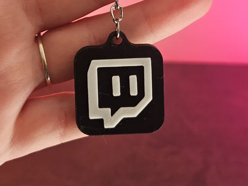 NFC Keychain Twitch